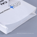 White  Rectangle Shape  LDPE material gusset pouch